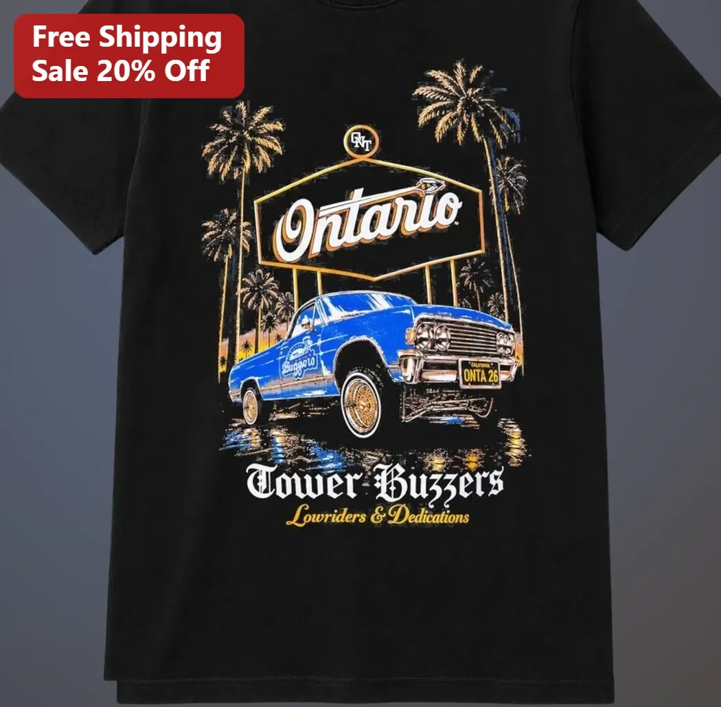 Ontario Tower Buzzers Lowriders Dedications Tee