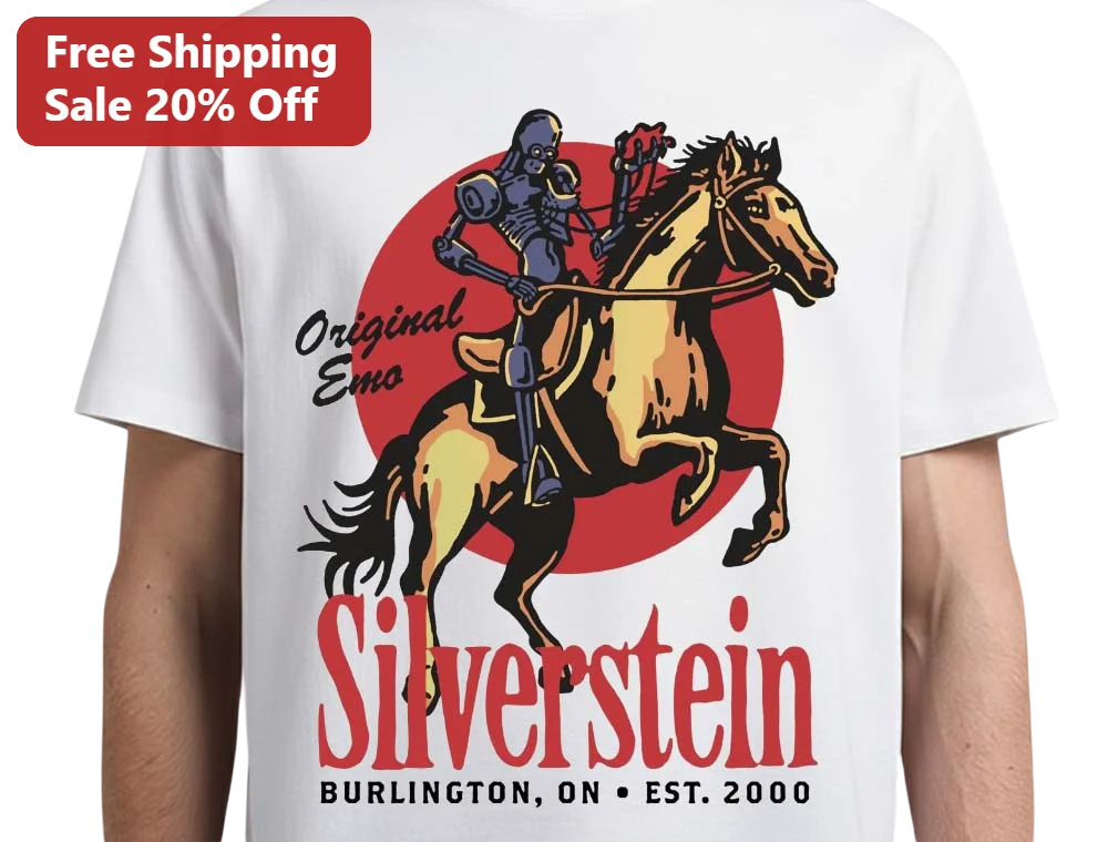 Original Emo Silverstein Burlington ON Est 2000 Graphic Tee