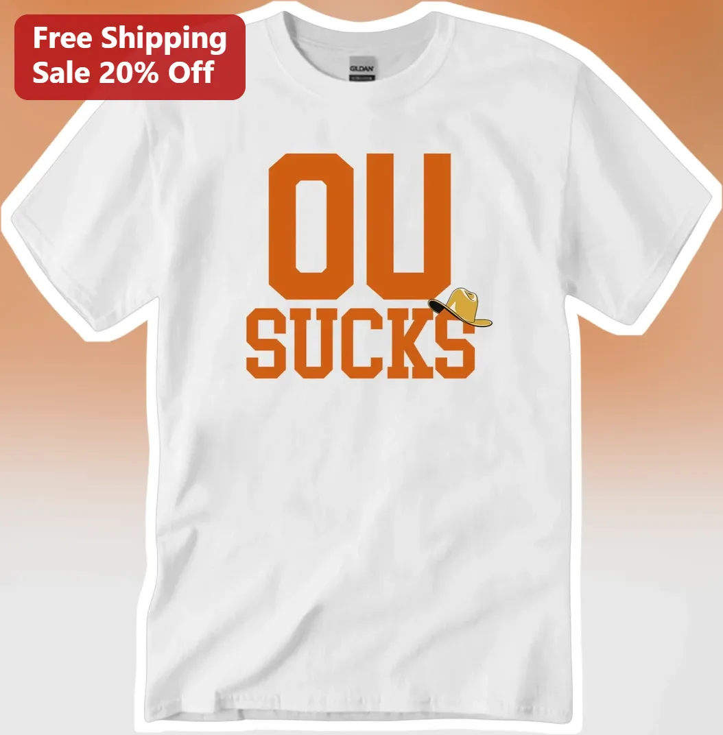 OU Sucks Still Graphic Tee Texas Tech Red Raiders Fan Shirt College Rivalry Gift