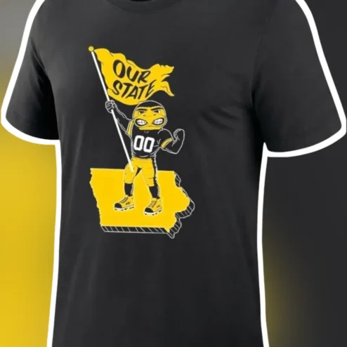 Our State Arkansas Razorbacks Football Fan Tee