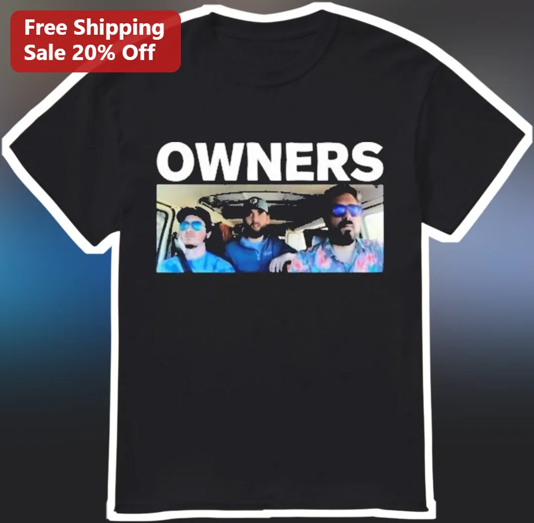 Owners Tee Black Cotton Graphic T-Shirt For Business Owners Entrepreneurs