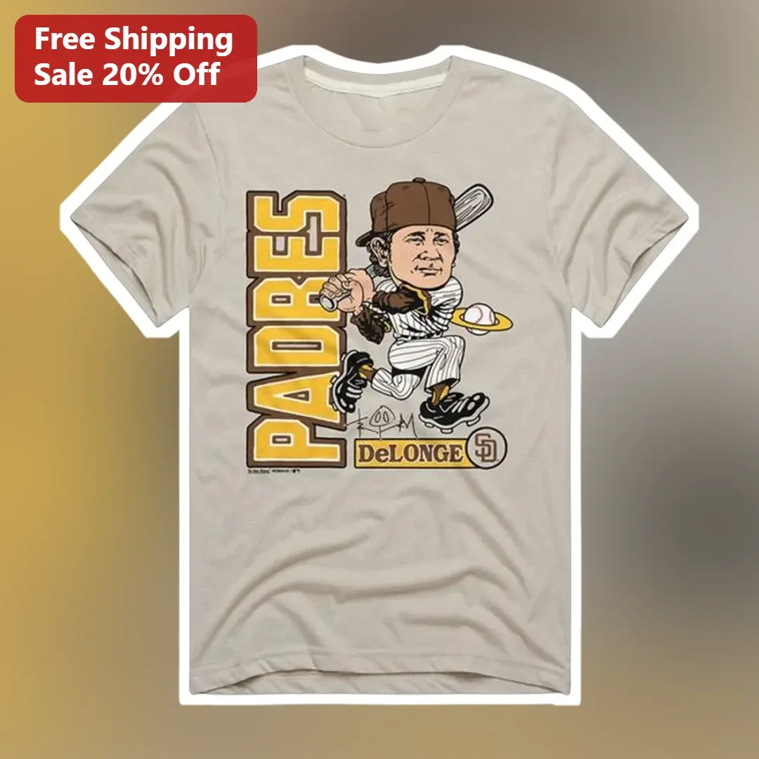 Padres DeLonge Tom DeLonge Vintage Baseball Graphic Tee for Men Women