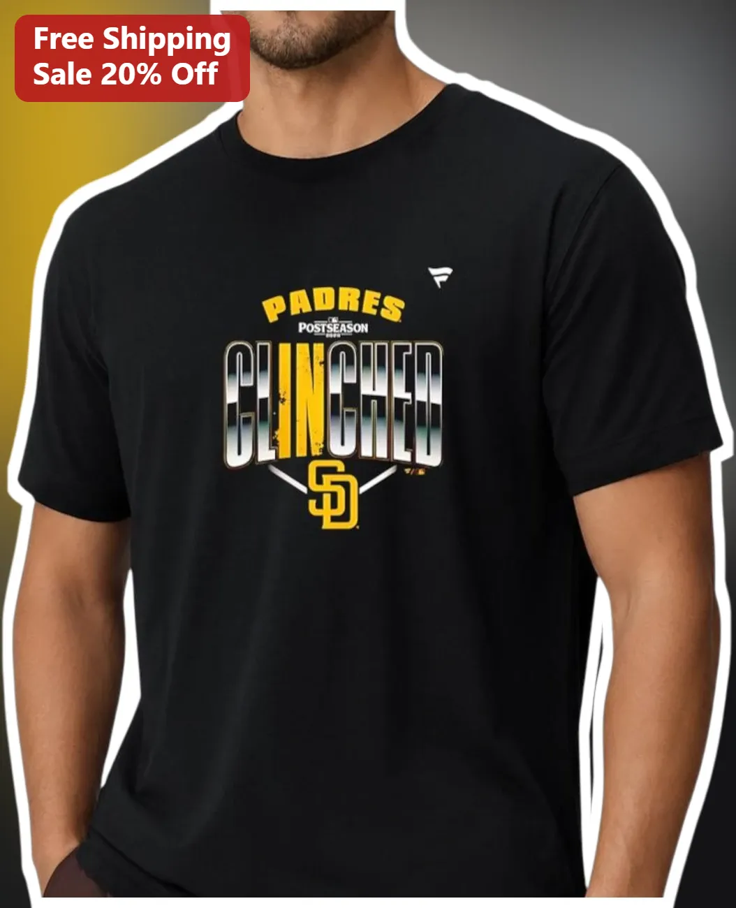 Padres Postseason Clinched SD Tee San Diego Padres Playoff Berth Shirt