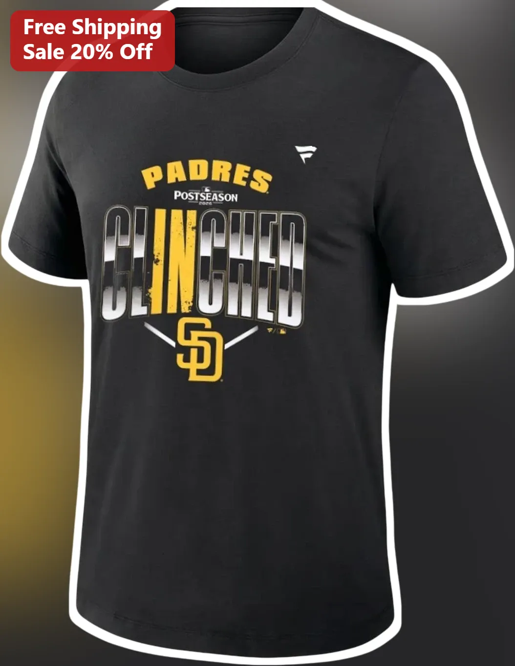 Padres Postseason Clinched Tee San Diego Padres Playoff Shirt Baseball Fan Gift