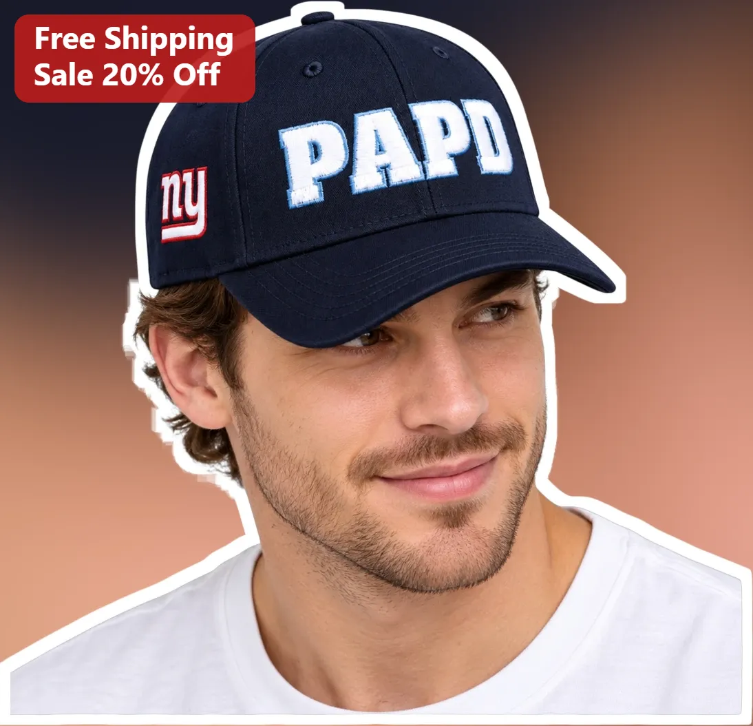 PAPD NY Cap Embroidered Navy Blue Dad Hat Unisex Baseball Cap