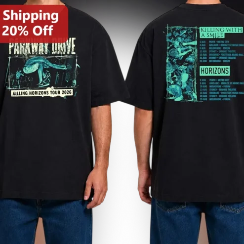 Parkway Drive Killing Horizons Tour 2026 Graphic Tee
