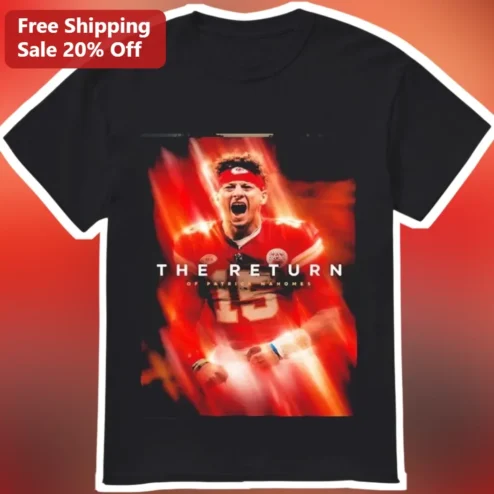 Patrick Mahomes The Return Graphic Tee Kansas City Chiefs NFL Fan Apparel