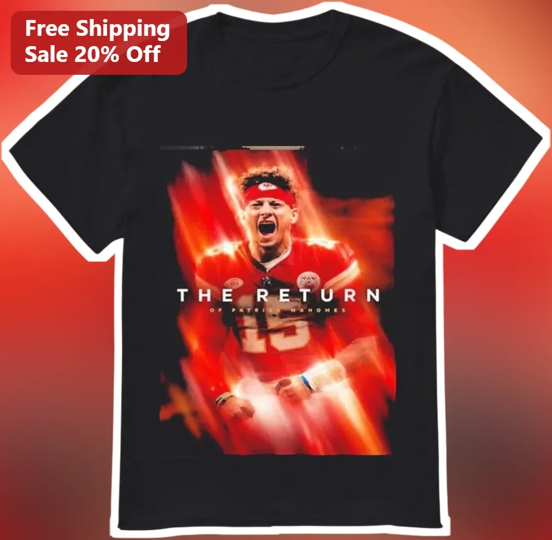 Patrick Mahomes The Return Graphic Tee Kansas City Chiefs NFL Fan Apparel