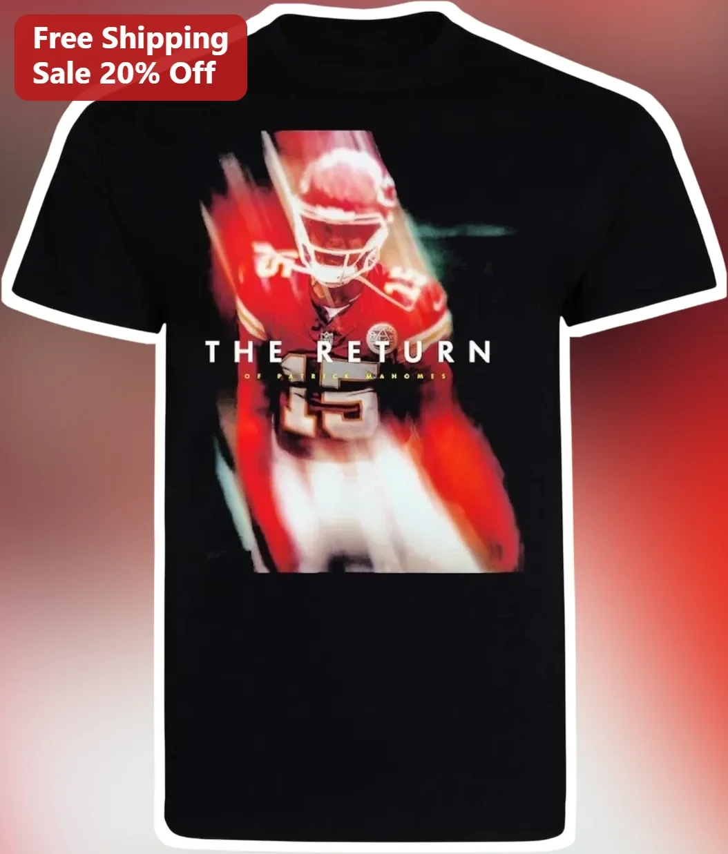 Patrick Mahomes The Return Of Patrick Mahomes Graphic Tee NFL Kansas City Chiefs Fan Apparel