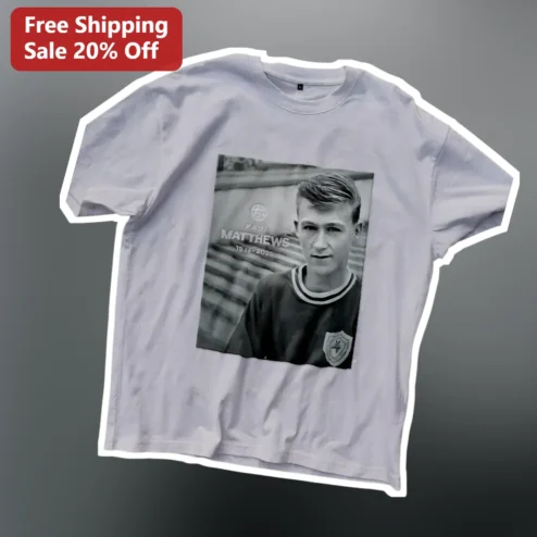 Paul Matthews 1946-2025 Memorial Tribute Tee Football Legend Remembrance Shirt