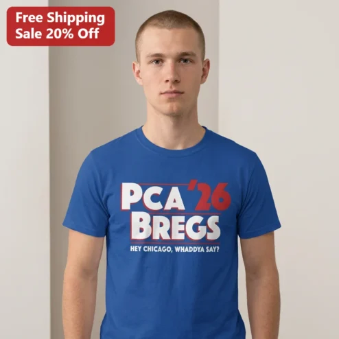 PCA '26 BREGS Hey Chicago Whaddya Say Tee, Pete Crow-Armstrong Alex Bregman Chicago Cubs Fan Shirt, Wrigleyville Game Day Gift
