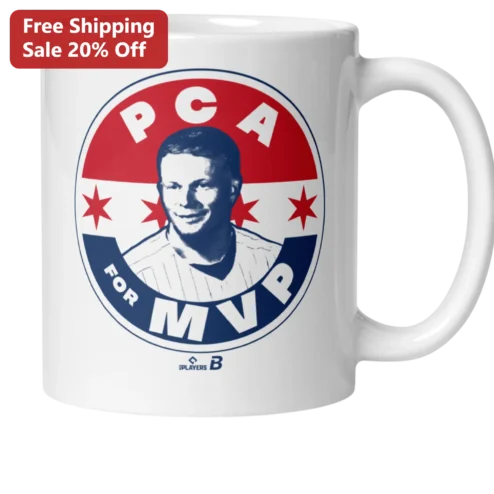 PCA For MVP Mug Paul Skenes Pirates Baseball Fan Gift Ceramic Coffee Cup