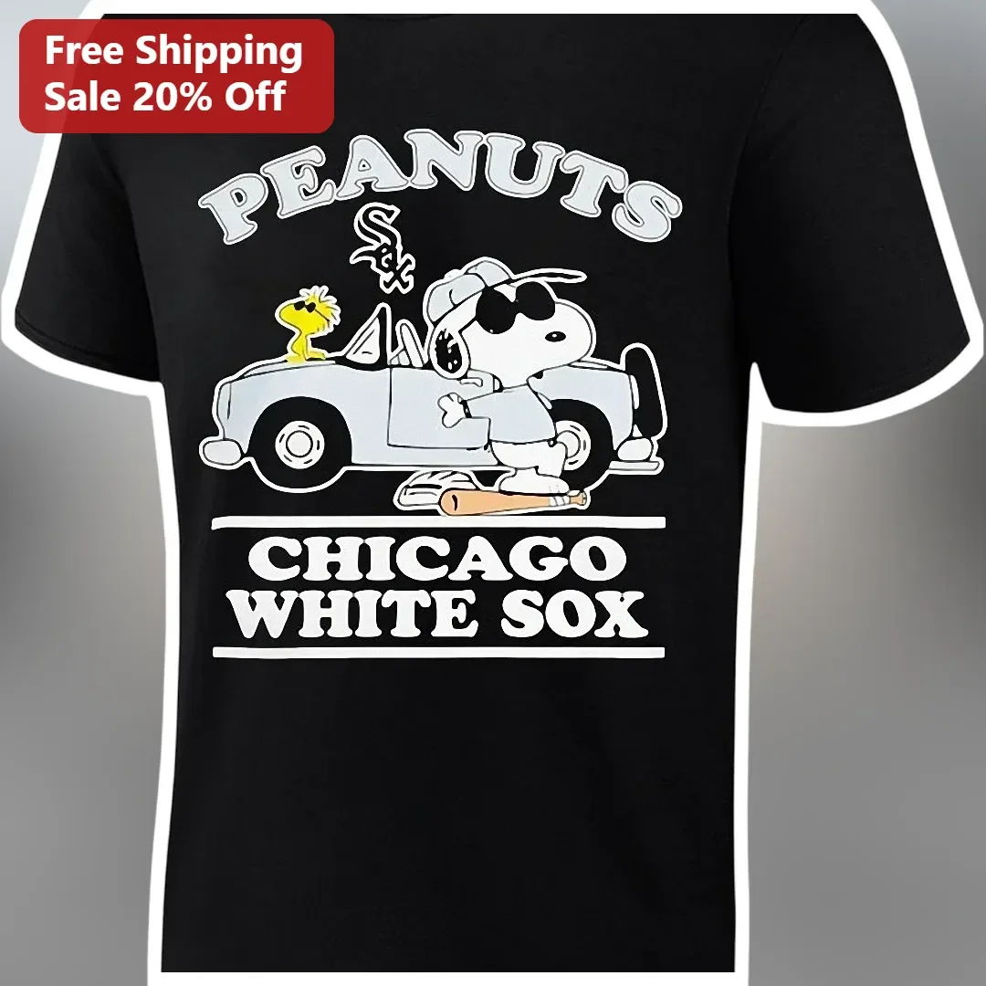 Peanuts Chicago White Sox Snoopy Graphic Tee
