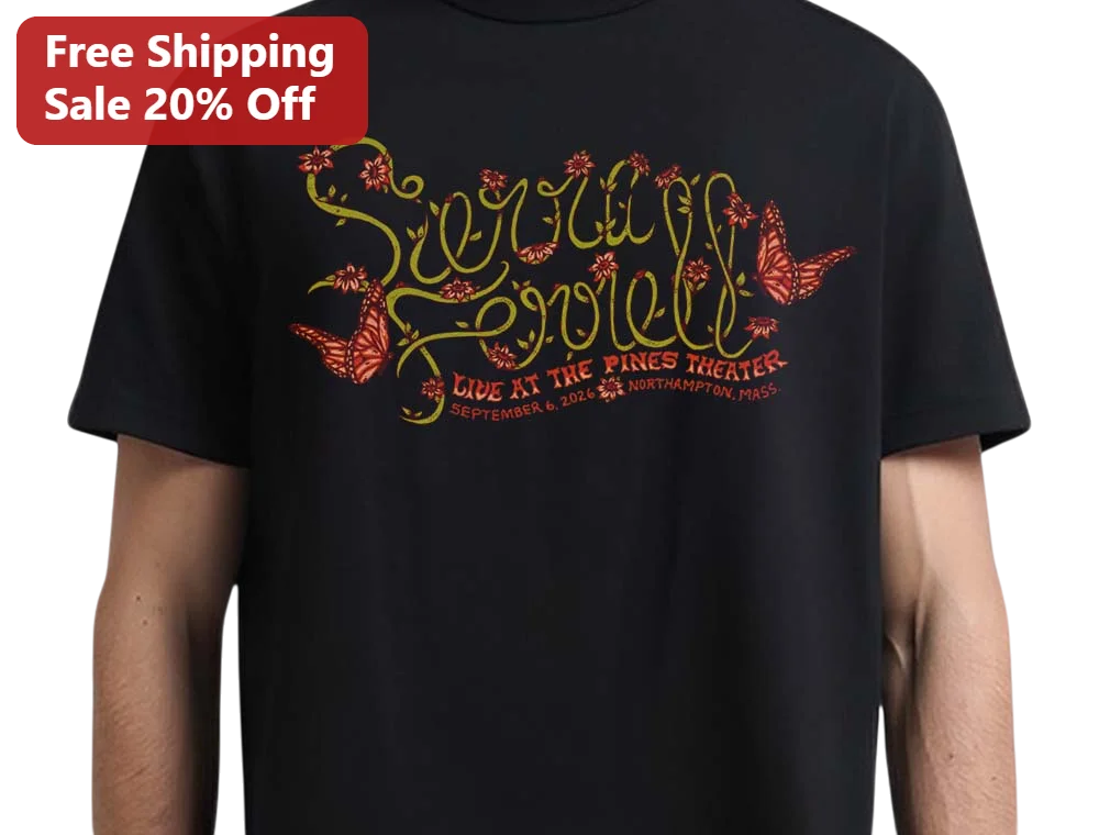 Pearl Jam Vintage Psychedelic Floral Butterfly Graphic Tee
