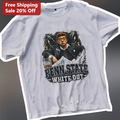 Penn State White Out Bert Kreischer Tee Funny College Football Game Day Shirt