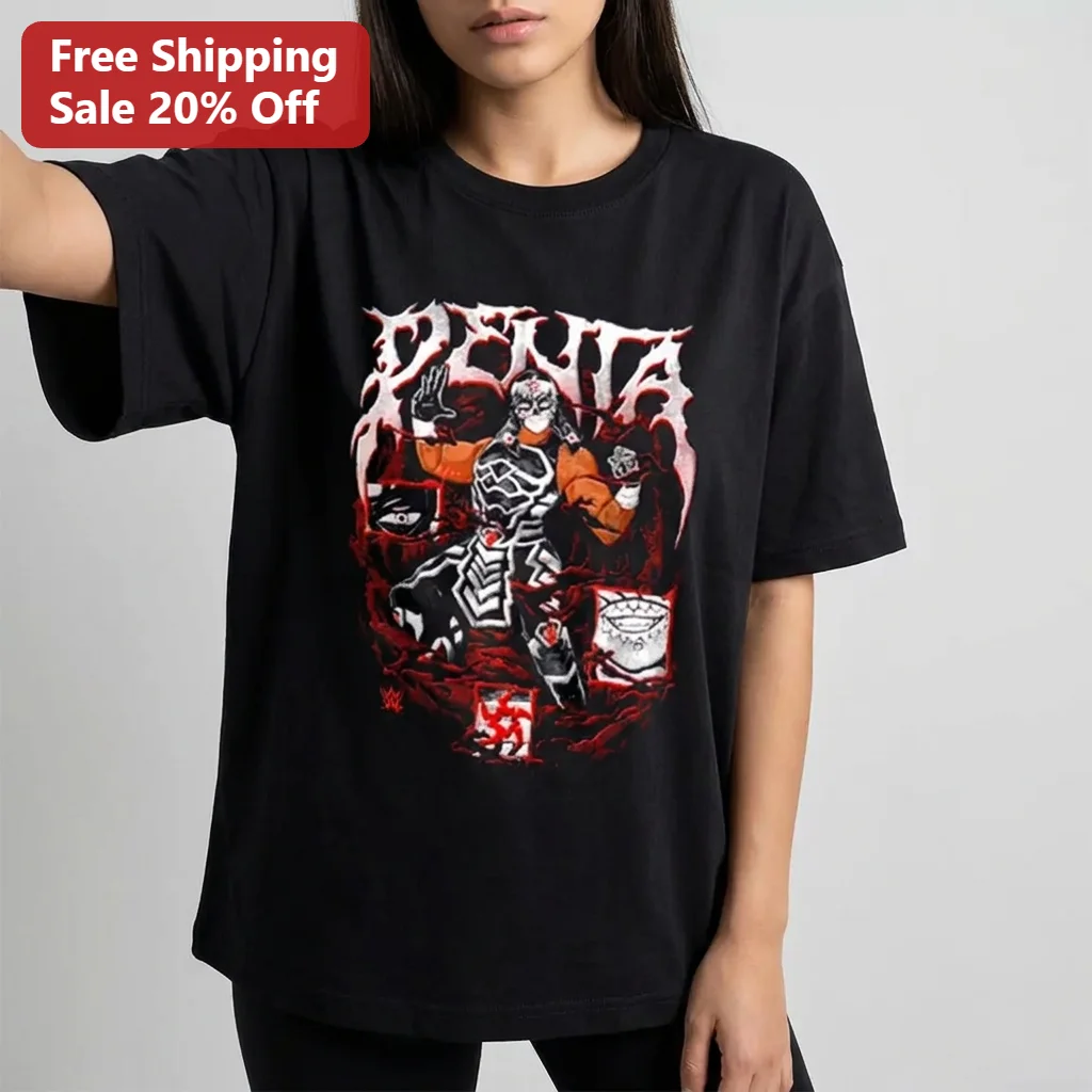 Penta El Zero M Tee Lucha Libre Gothic Wrestler Graphic Shirt Gift for Wrestling Fans