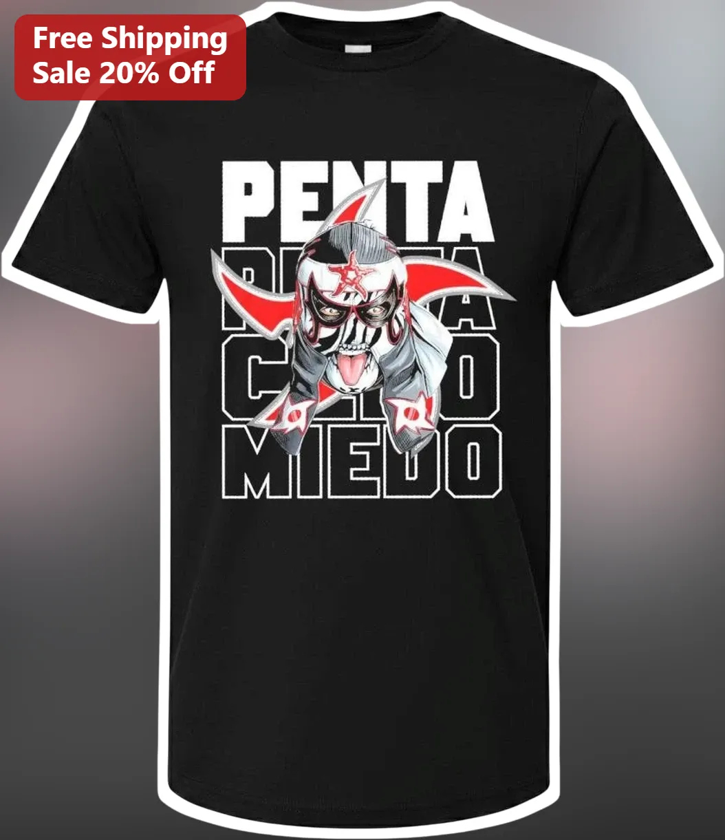 Penta Reina Del Cielo Miedo Luchador Graphic Tee AEW Wrestling Fan Gear