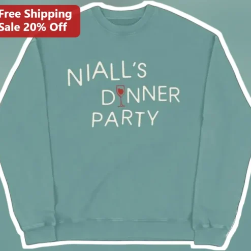 Personalized Dinner Party Sweatshirt Custom Name Crewneck Gift for Host