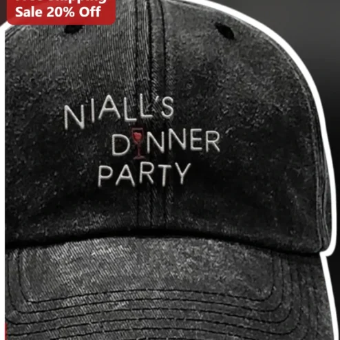Personalized Hat Custom Name Embroidered Distressed Denim Baseball Cap for Dinner Party Favors