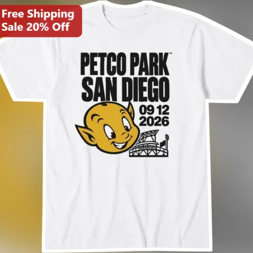 Petco Park San Diego Tee The Friar Padres Fan Souvenir Shirt
