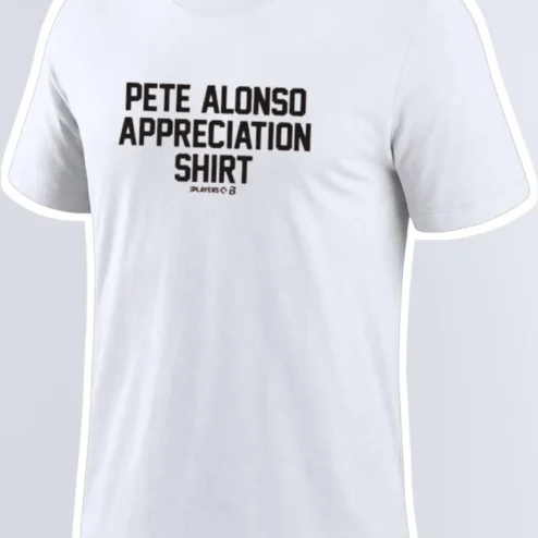 Pete Alonso Appreciation Graphic Tee New York Mets Baseball Fan Gift