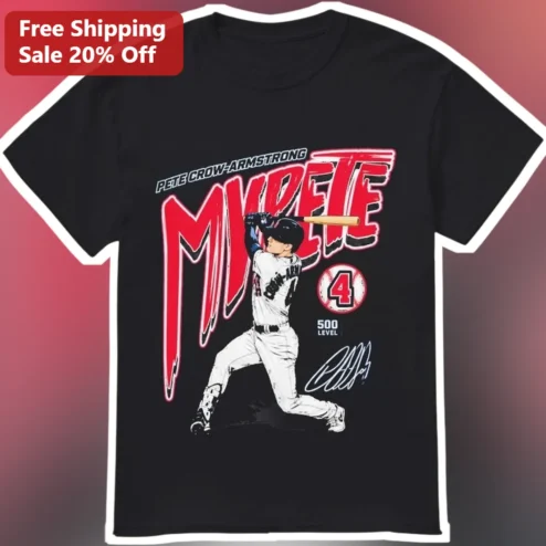 Pete Crow-Armstrong MVPETE Chicago Cubs Fan Graphic Tee