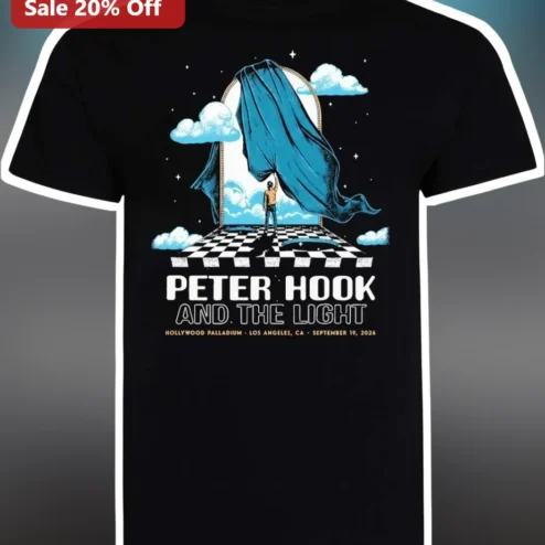 Peter Hook and The Light Tee Surreal Concert Graphic T-Shirt for Music Fans