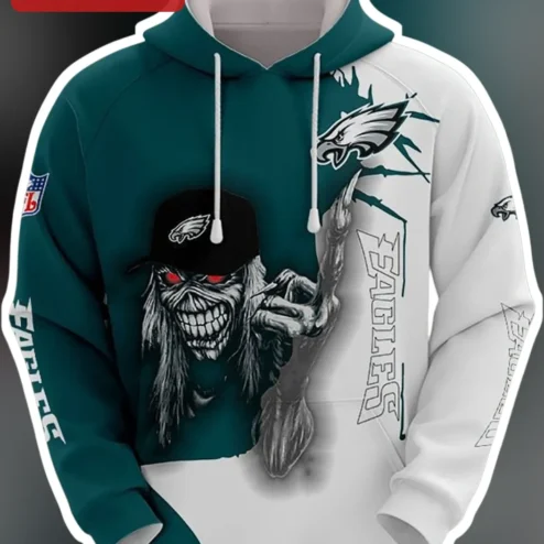 Philadelphia Eagles The Birdman Mashup Hoodie NFL Fan Gift