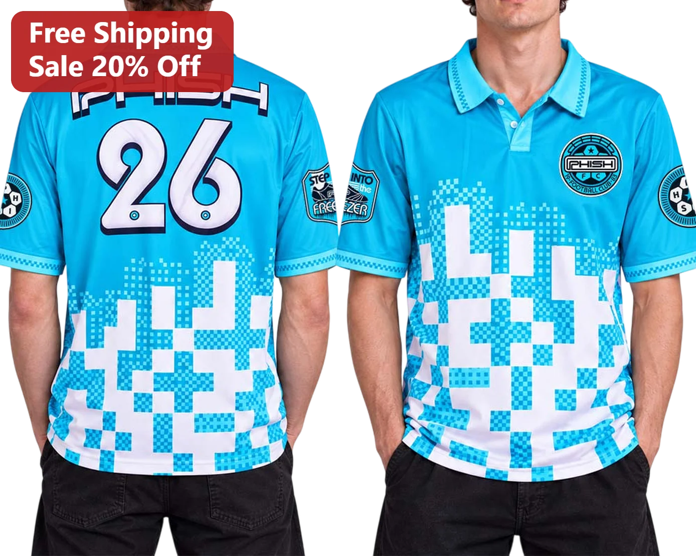 Phish FC Step Into The Freezer Polo Shirt