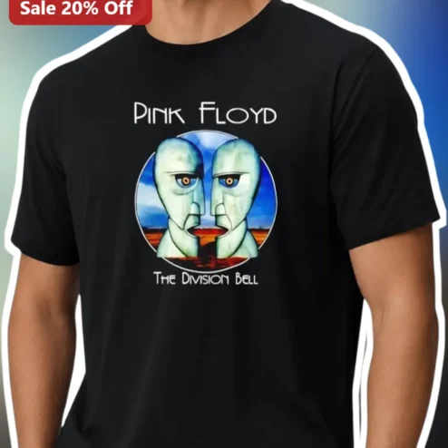 Pink Floyd The Division Bell Tee Classic Rock Band Merch Vintage Graphic Shirt