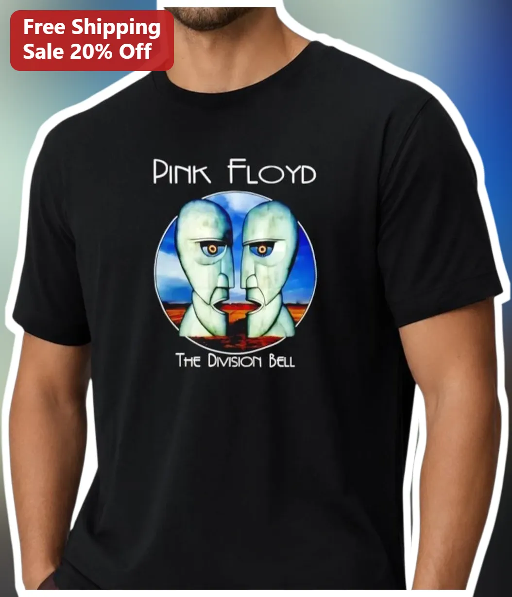 Pink Floyd The Division Bell Tee Classic Rock Band Merch Vintage Graphic Shirt