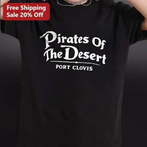 Pirates Of The Desert Port Clovis Vintage Distressed Graphic Tee