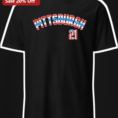 Steel City Patriotic Arched Number Personalized Custom Name Tee