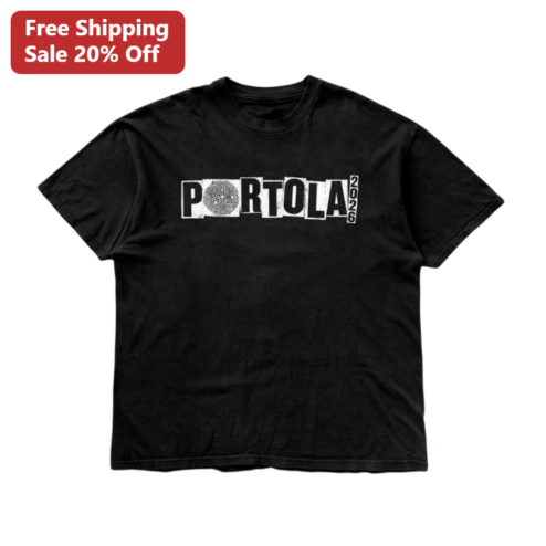 Portola 2026 Music Festival Tee Disco Ball Graphic Retro Concert Merch Shirt