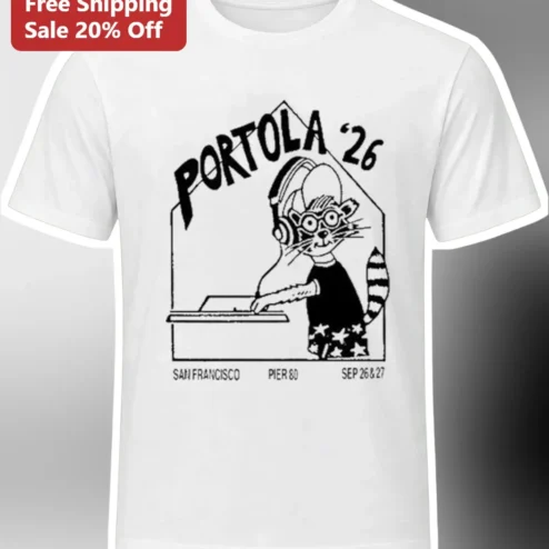 Portola '26 San Francisco Pier 80 Music Festival Tee