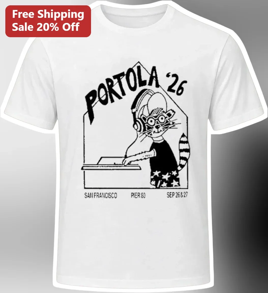 Portola '26 San Francisco Pier 80 Music Festival Tee