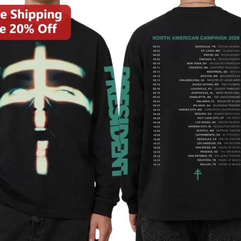 President North American Campaign 2026 Kanye West Sweatshirt