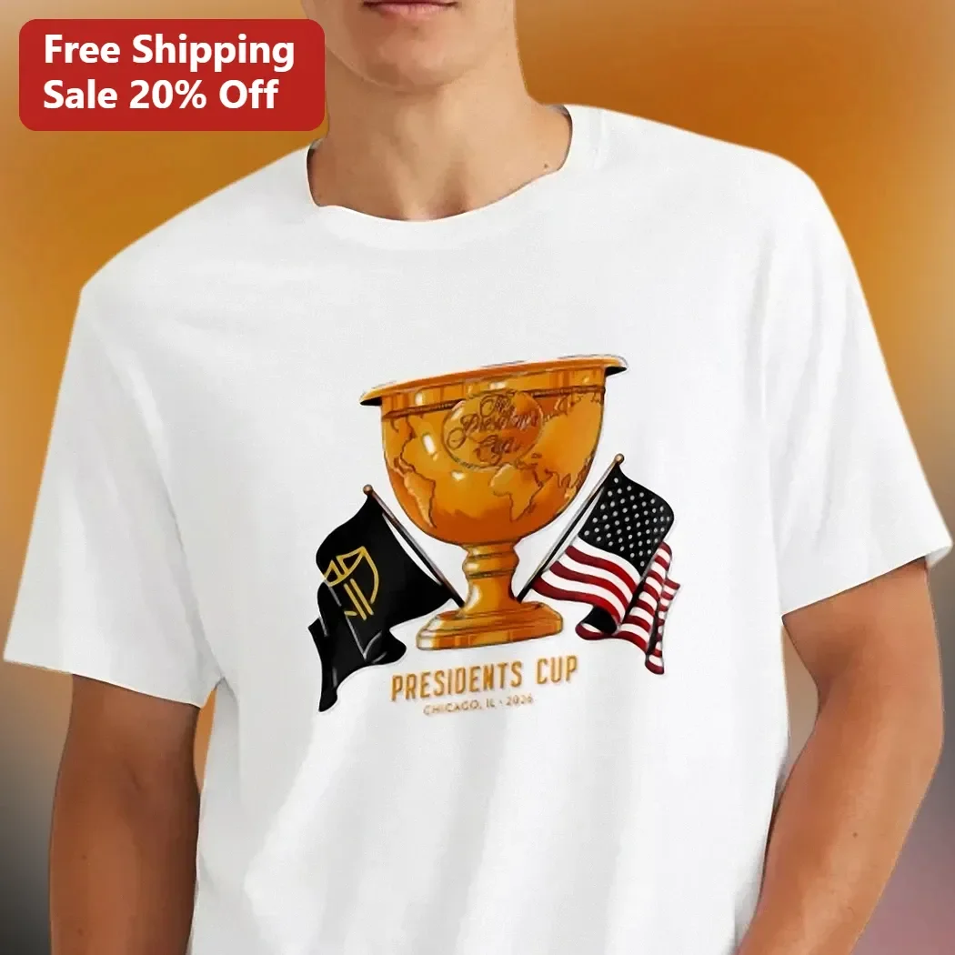 Presidents Cup Chicago IL 2026 Tee Golf Tournament Souvenir Shirt
