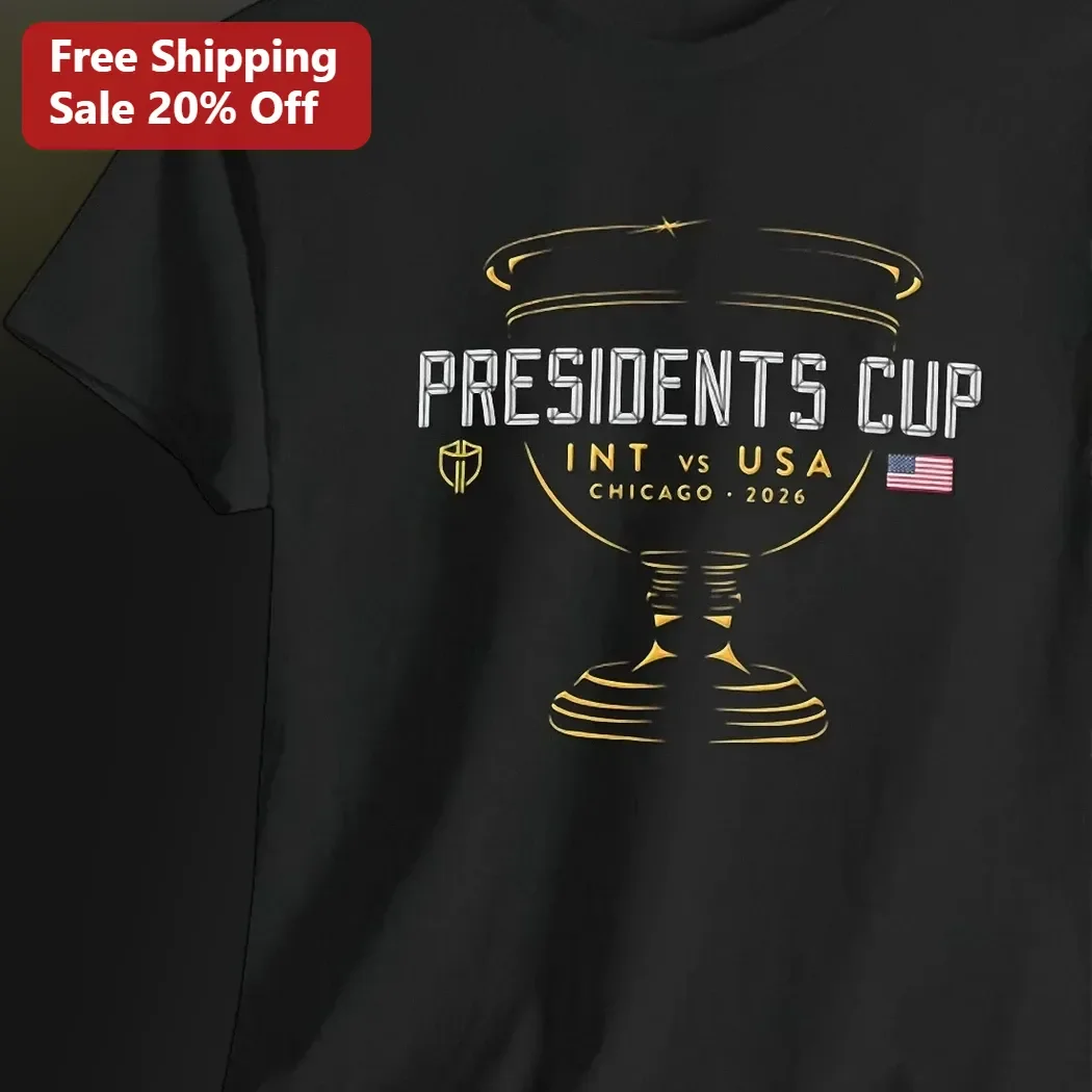 Presidents Cup Int vs USA Chicago 2026 Tee