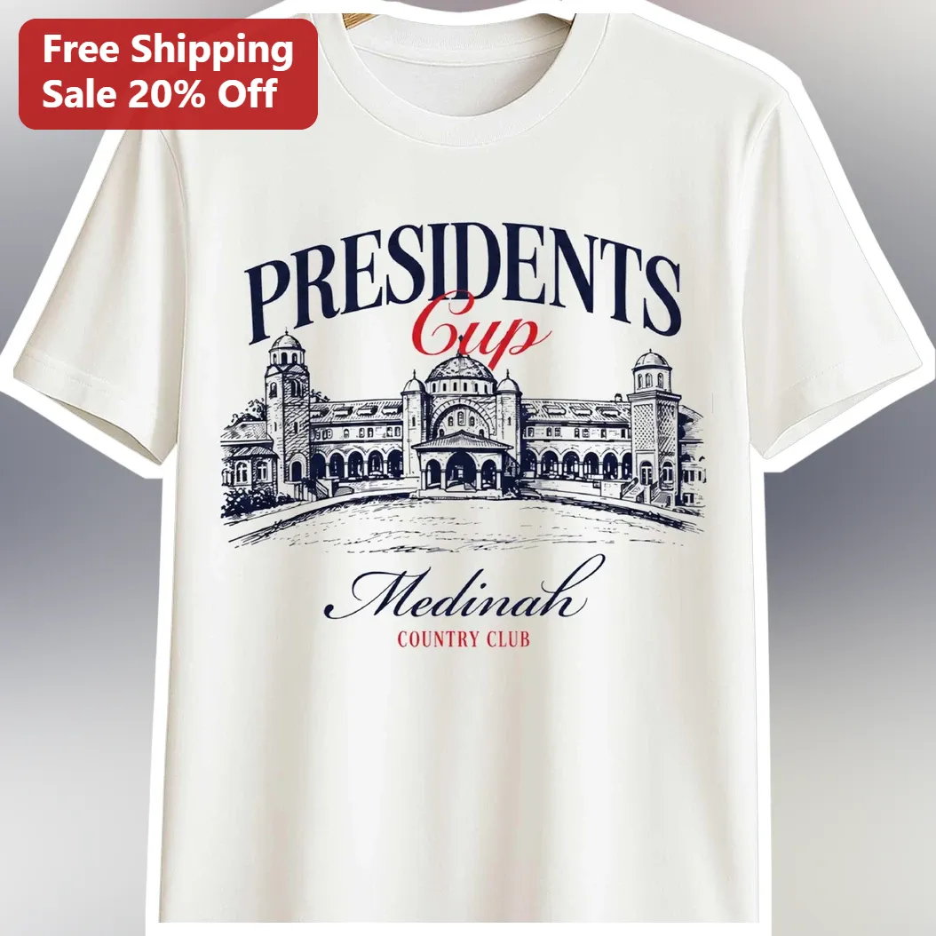 Presidents Cup Medinah Country Club Tee 2026 Vintage Golf Souvenir Shirt