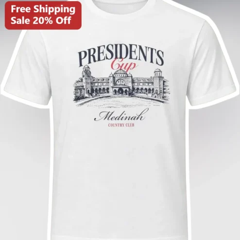 Presidents Cup Medinah Country Club Tee Vintage Golf Tournament Apparel