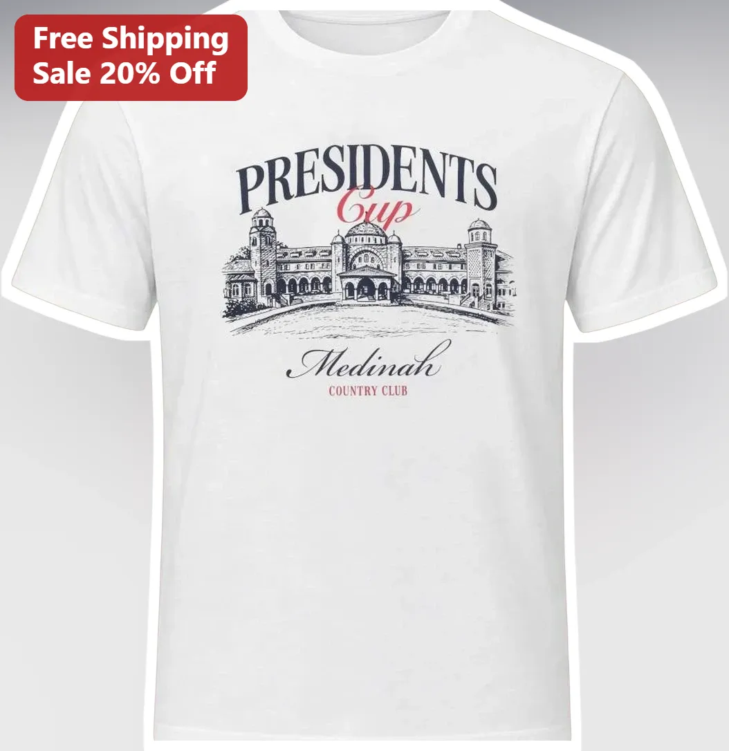 Presidents Cup Medinah Country Club Tee Vintage Golf Tournament Apparel