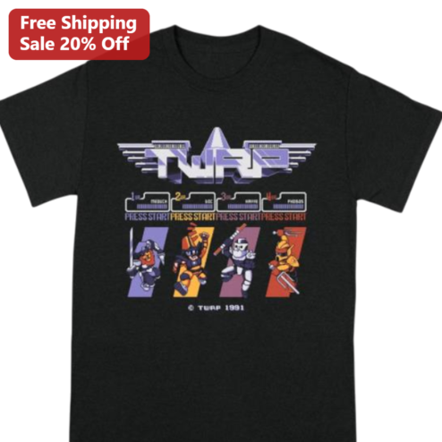 Press Start 1991 Retro Gaming Graphic Tee for Gamer Nostalgia
