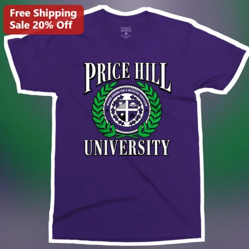 Price Hill University Higher Ground For A Brighter Tomorrow Vintage Collegiate Tee