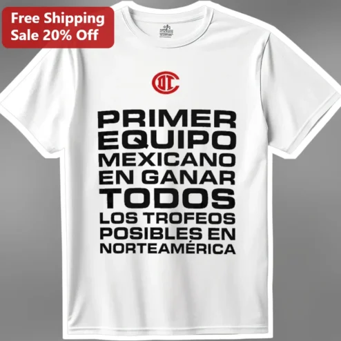 Primer Equipo Mexicano En Ganar Todos Los Trofeos Posibles En Norteamérica Graphic Tee