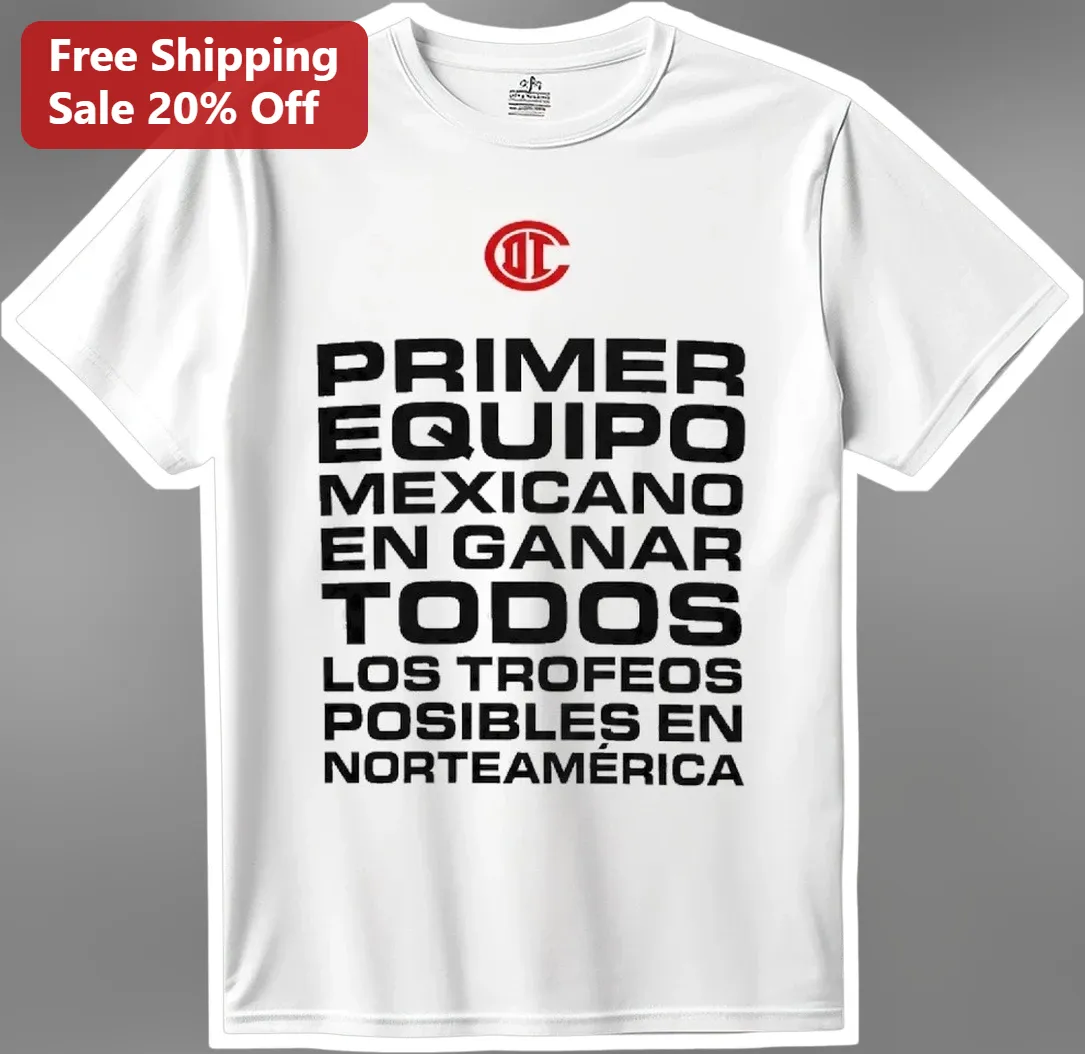 Primer Equipo Mexicano En Ganar Todos Los Trofeos Posibles En Norteamérica Graphic Tee