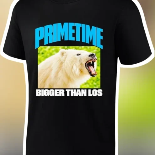 Primetime Bigger Than Los Polar Bear Graphic Tee