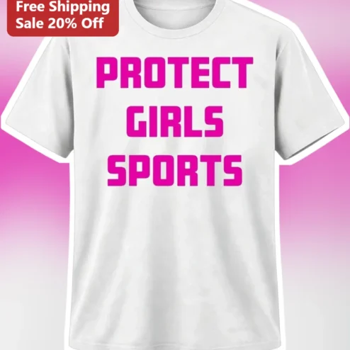 Protect Girls Sports Tee Advocacy Shirt for Female Athletes and Supporters