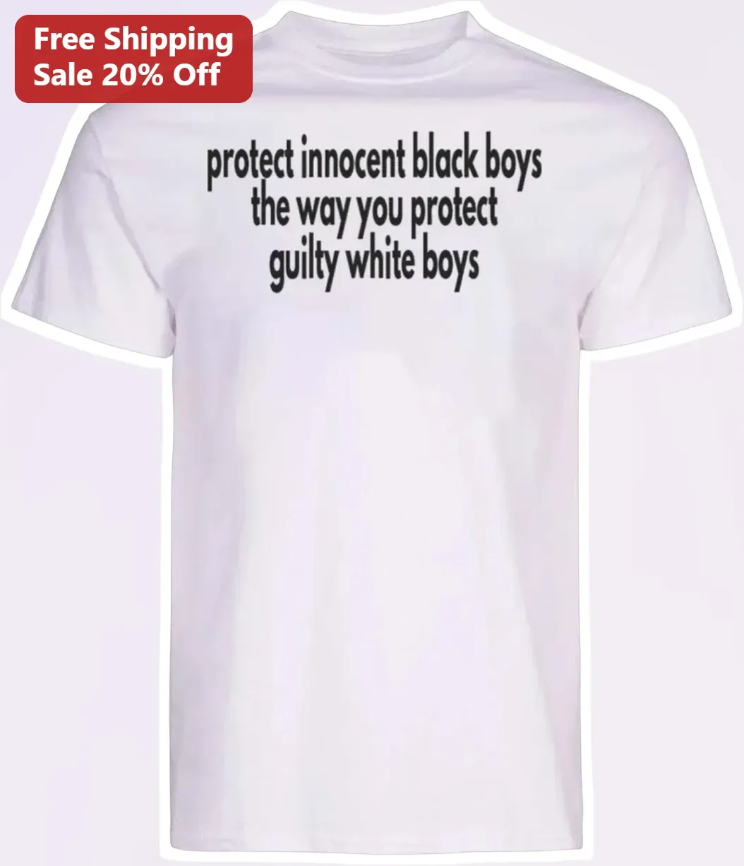 Protect Innocent Black Boys Tee Central Park Five When They See Us Social Justice Shirt