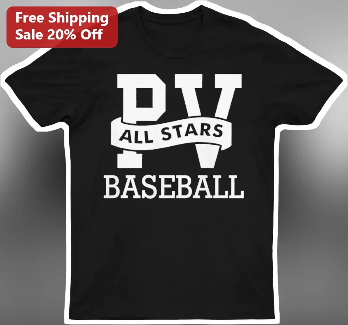 PV All Stars Baseball Tee Palos Verdes Little League Varsity Style Shirt